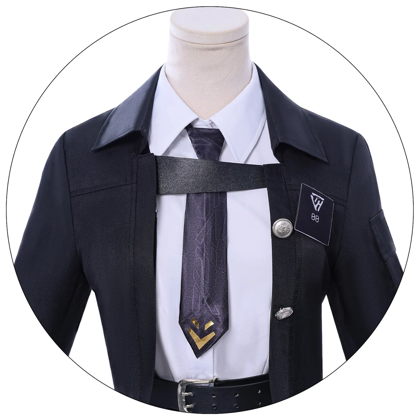 Night Flair Hunter MC Costume Game Love and Deepspace Costume Heroines Dress Halloween - Player COSTUME / L