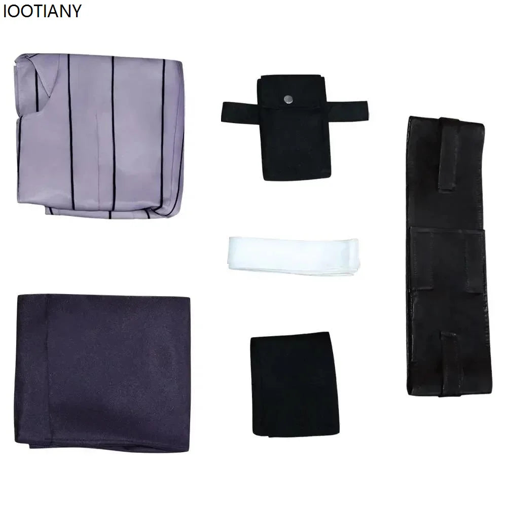 Adult Women Costume Women Halloween Carnival Clothes Cosplayer Purple Long Cute Set - product image 5