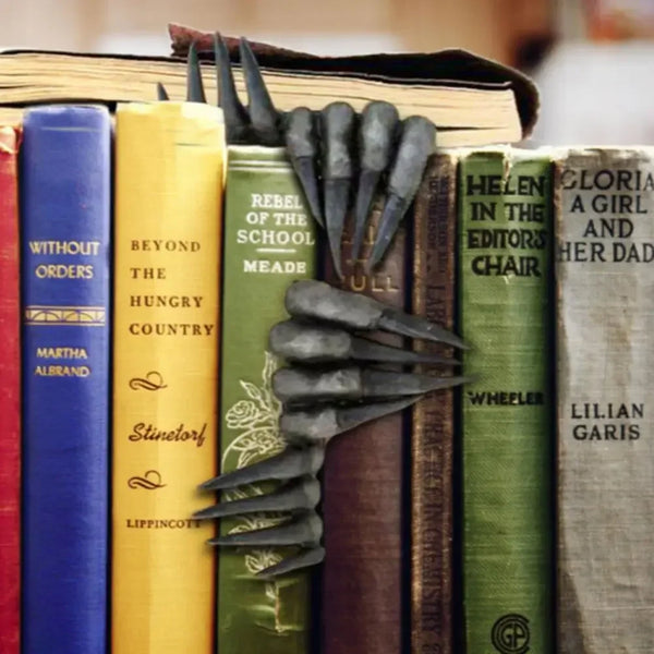 Thriller Devil's Hand Bookmarks Witch Hand Book mark Art Figurines Room Ornament Horror Halloween Decor Gifts - product image 1