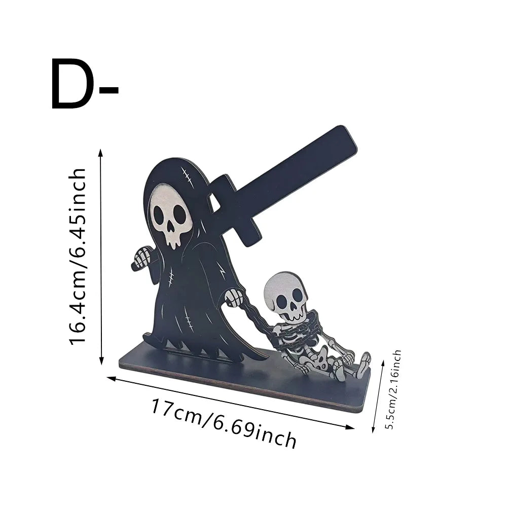 Skeleton Ghost Halloween Party Supply - Black - product image 8