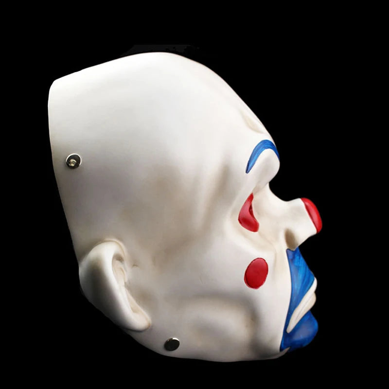 Resin Mask Collect Halloween Joker Robber Mask Adult Clown Dark Knight Scary Costume Props - View 3