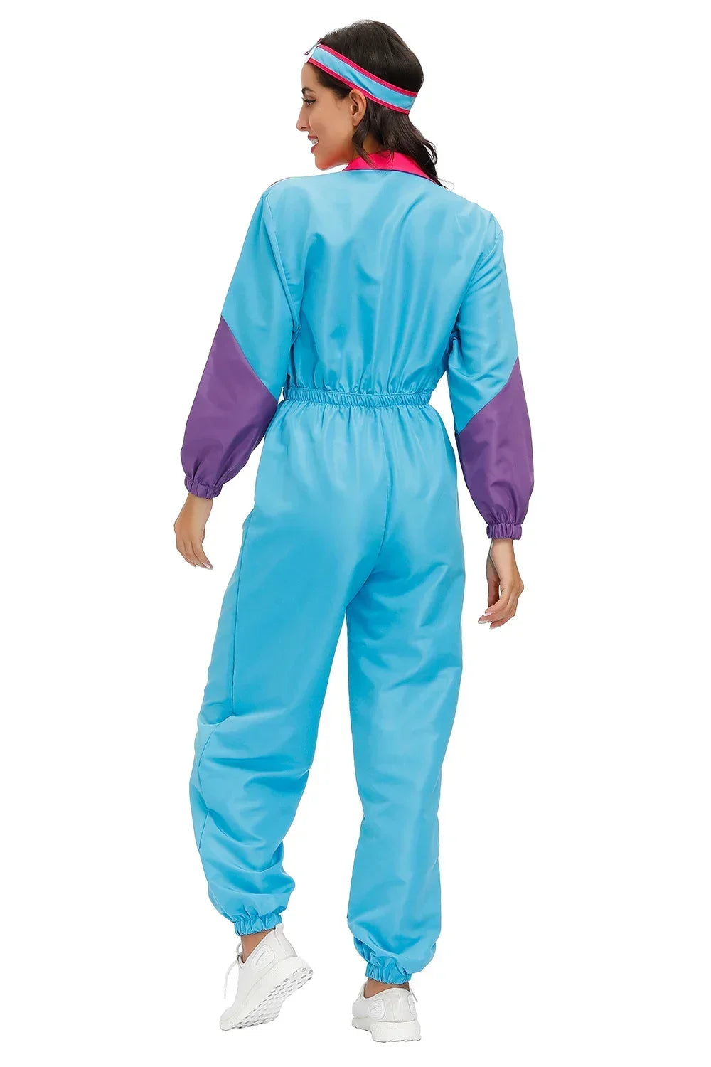 Women's Hippie Cosplay Costumes Carnival Halloween Party Retro 70s 80s Rock Disco Hippies Sports Suit - product image 3
