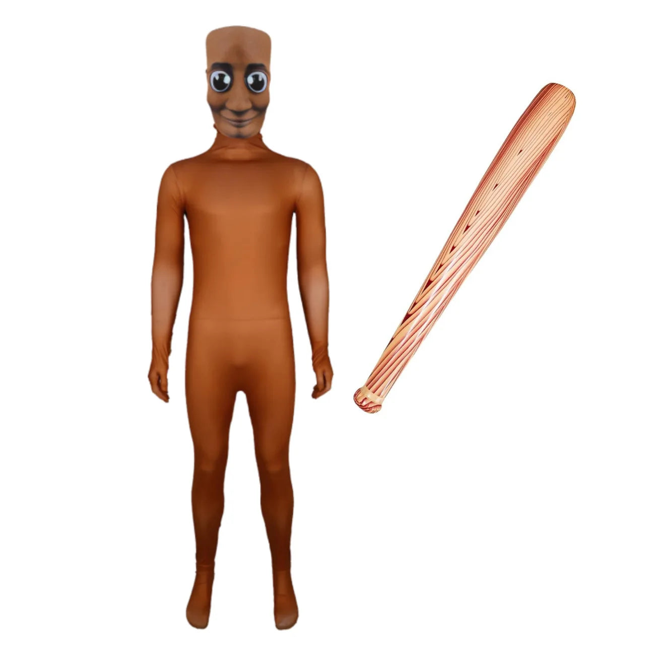 Kids Tung Sahur-Inspired Halloween Costume Set