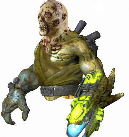 MAKEATREE Scary Walking Dead Zombie Head Mask Latex Creepy Halloween Costume Horror Adult Halloween - product image 5