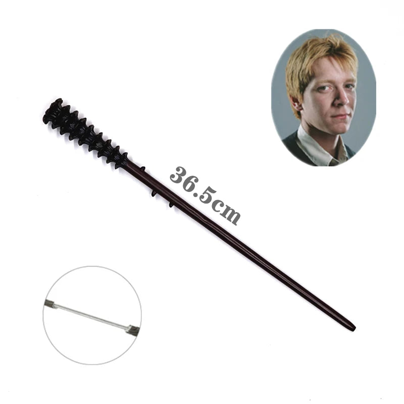 Wizard-Inspired Metal Core Magic Wand Cosplay Prop