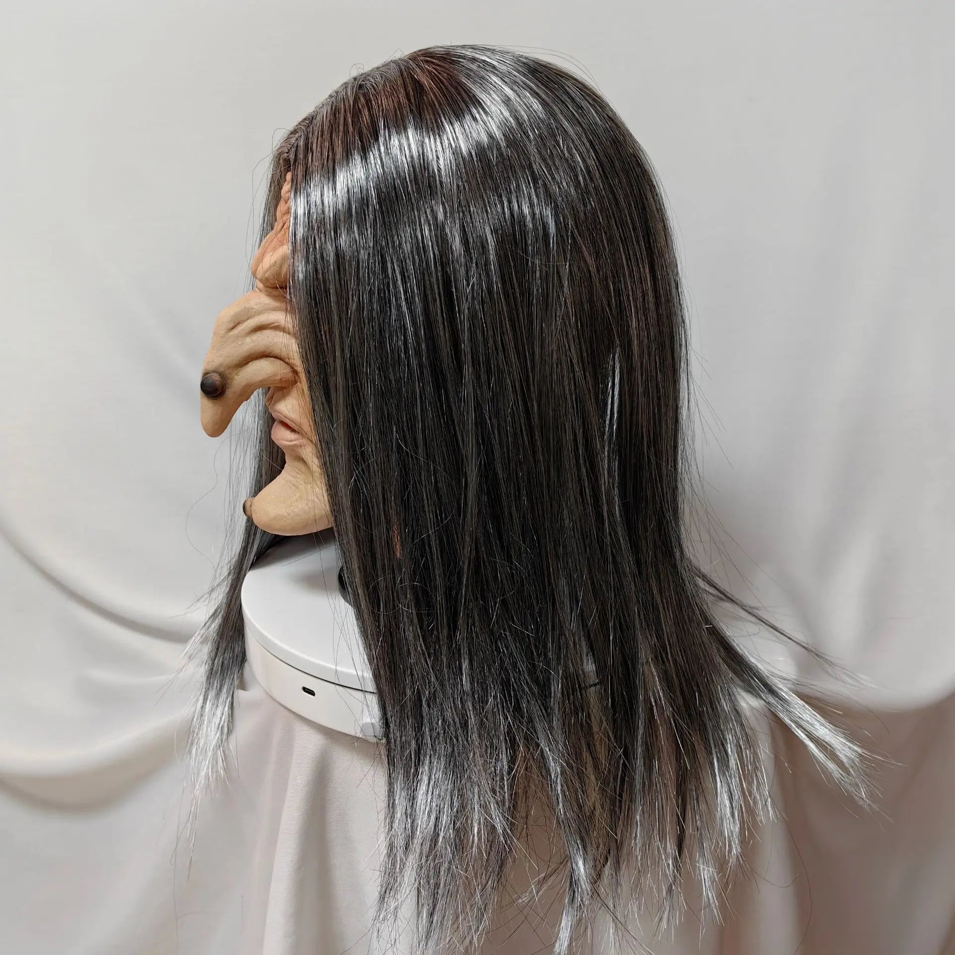 Witch Old Latex Prank Women's Halloween Mask - Size One Size - product image 3