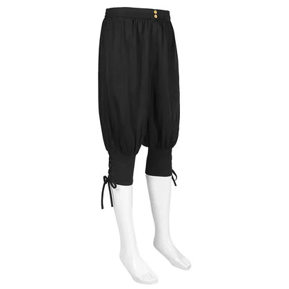Victorian Renaissance Gothic Lolita Bloomers Pirate Shorts Trousers Costume - alternate view 4