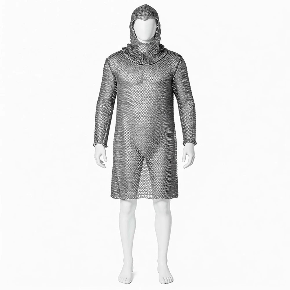 Medieval Costume Adult Men Knight Cosplay Renaissance Male Halloween Disguise Dress Up - Adult / XXL