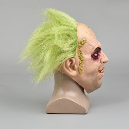 The Beetle Clown Masks Half Face Costume Mask Latex Halloween Horror Mask Headgear Helmet - View 4