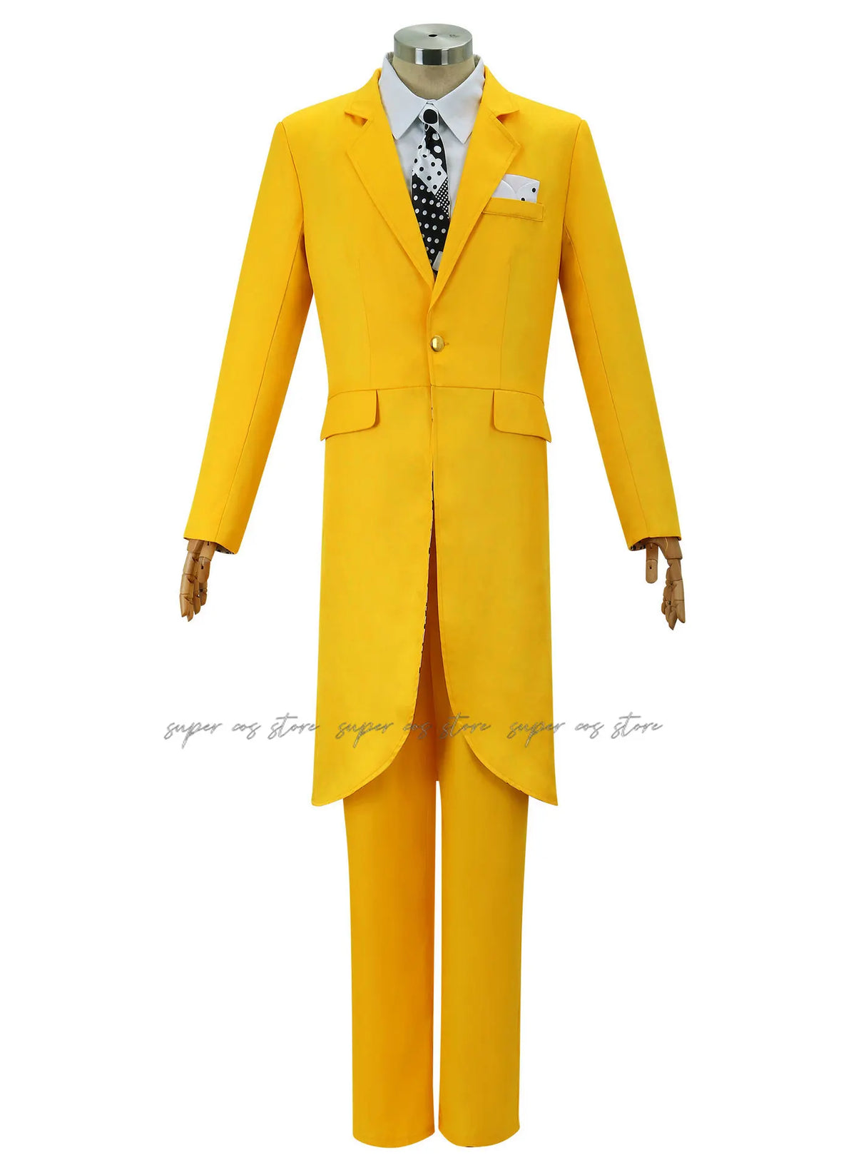 The Mask-Inspired Adult Yellow Suit Costume – Jim Carrey Movie Look