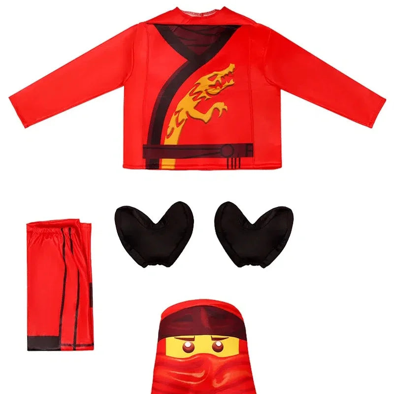 Kids' Ninja Kai & Lloyd-Inspired Halloween Costume