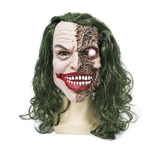 Clown Halloween Mask for Adults - Latex