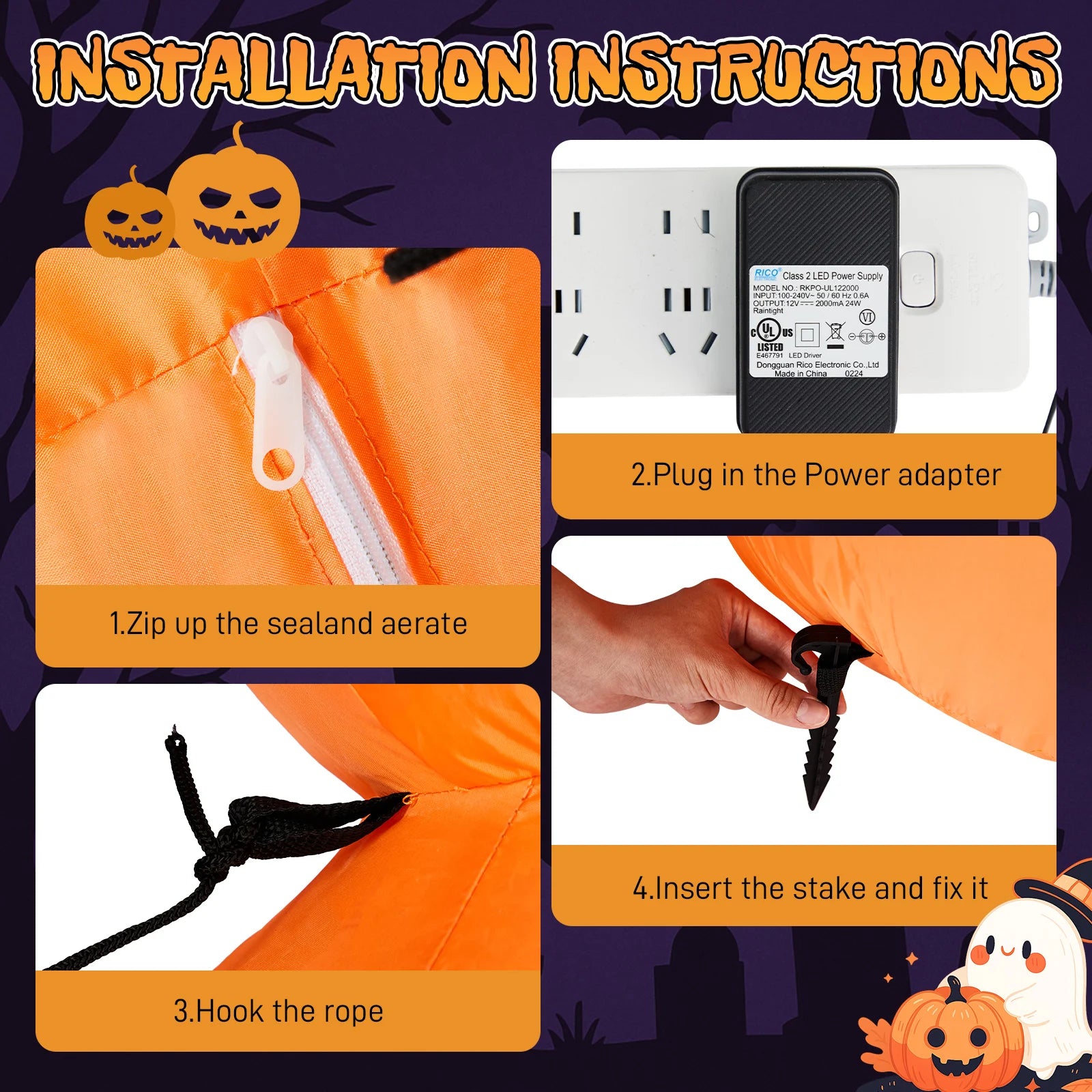 9 Ft Halloween Inflatable - product image 3