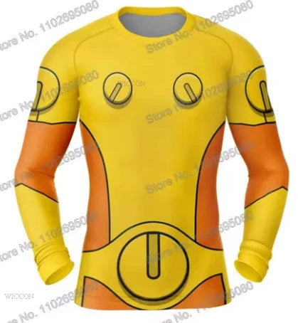 Halloween Plus Size Invincible Viltrumite Superhero Costume Full Costumes and Sets Short - A07 / S