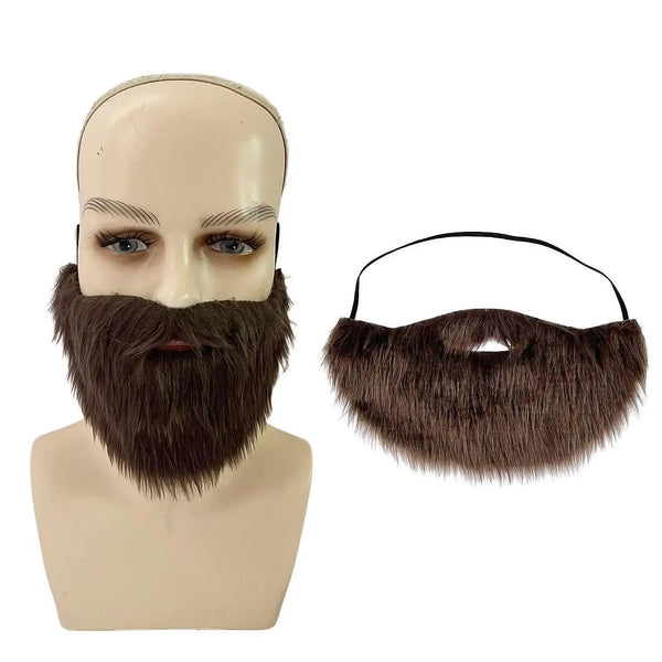 Halloween Fake Beard Adults Funny Professional Costume Accessories for Holiday Festival DIY Makeup - product image 1