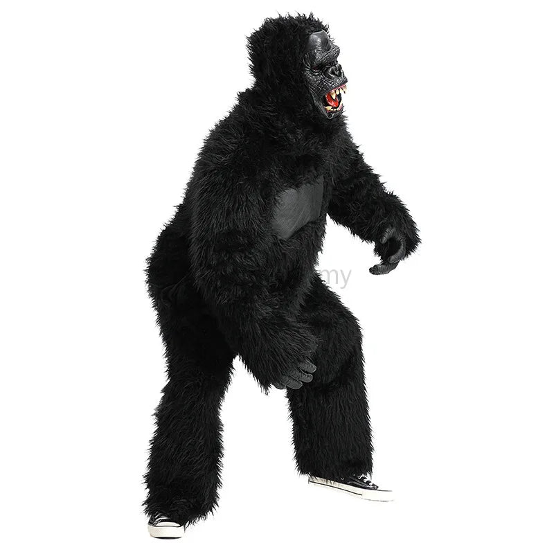 Gorilla Jumpsuits King Jungle Halloween Costume