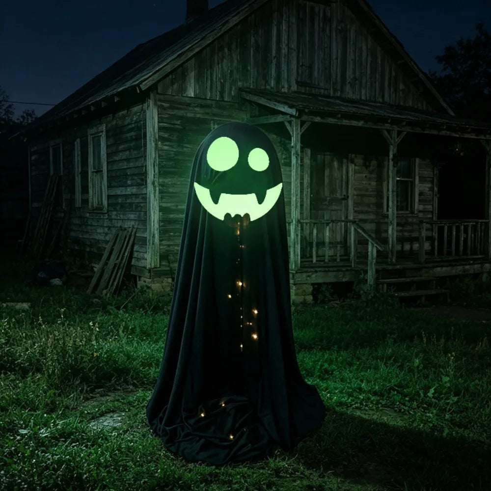 Luminous Halloween Standing Ghost Decor Adjustable Gothic Outdoor Light - up - product image 10
