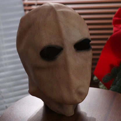Faceless Man Halloween Slenderman Mask Dress Up Non-toxic Alien Skull Latex Helmet - View 5