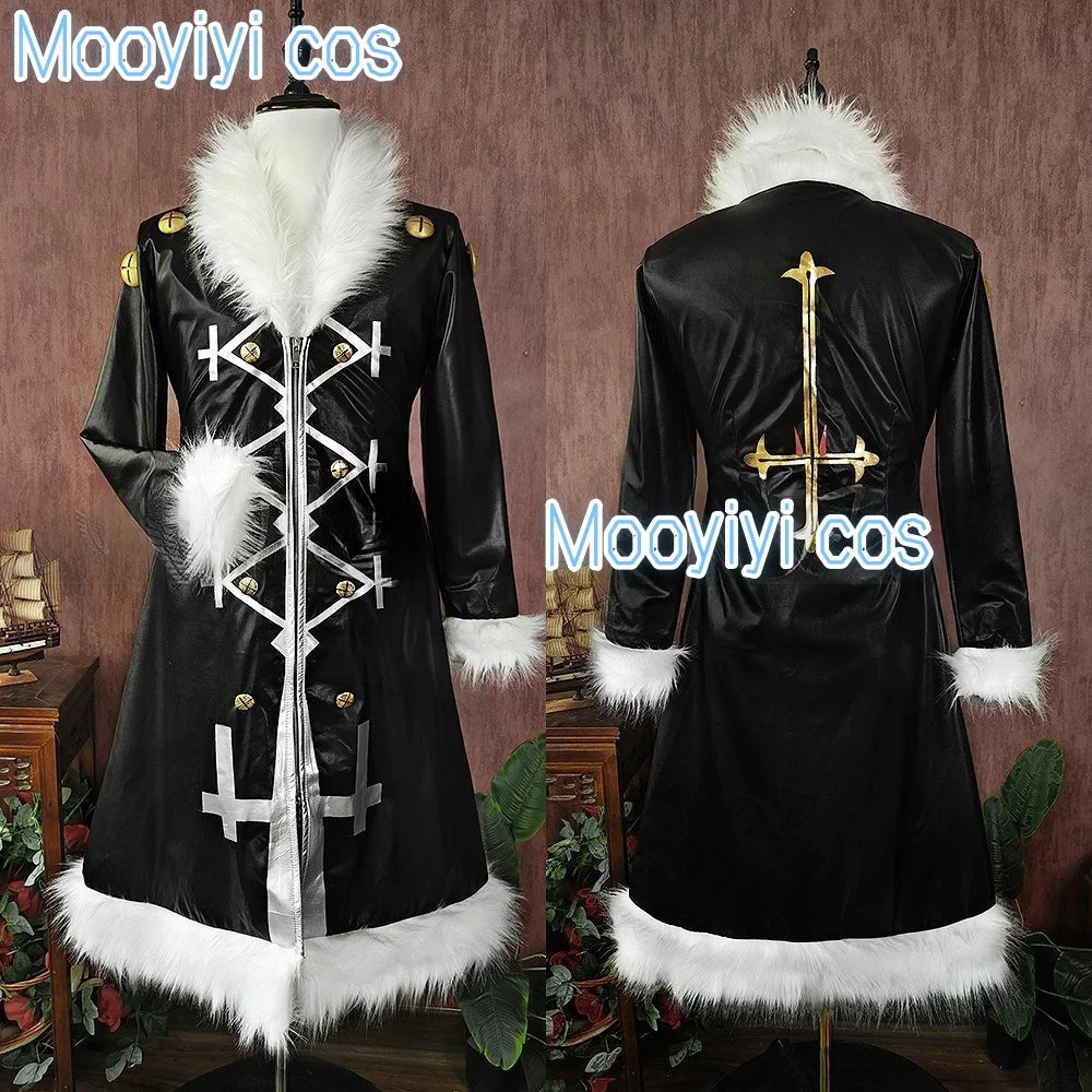 Chrollo Lucilfer Costume Halloween Comic Customized Mooyiyi Costume Hunter - Only Coat / M