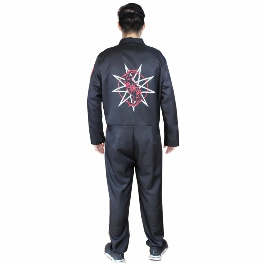 Men's Slipknot Jumpsuit Without Mask Props Jumpsuits Halloween Costume - Costume Style 8 / L