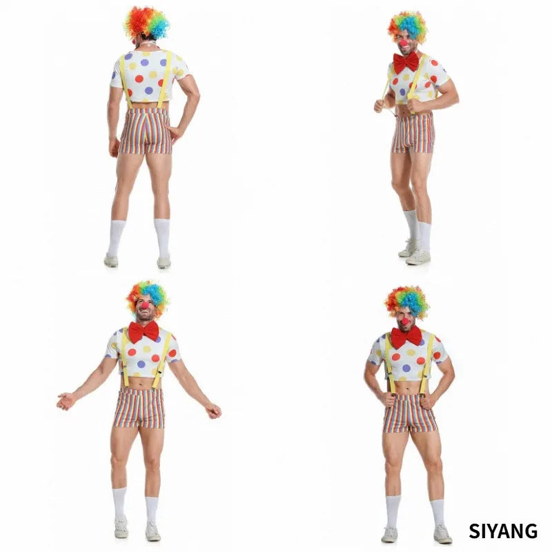 Women's Clown Stylish Oktoberfest Show Costume