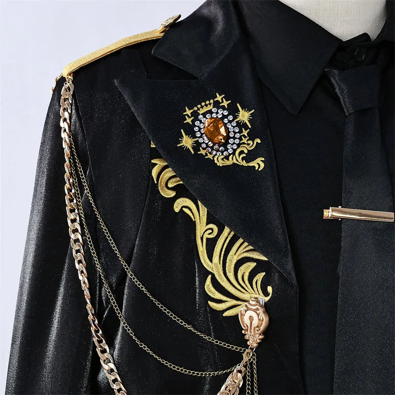 Twisted Wonderland Pomefiore Costume Adult Uniform Anime Halloween Costumes Women Game - Costume C / XXXL