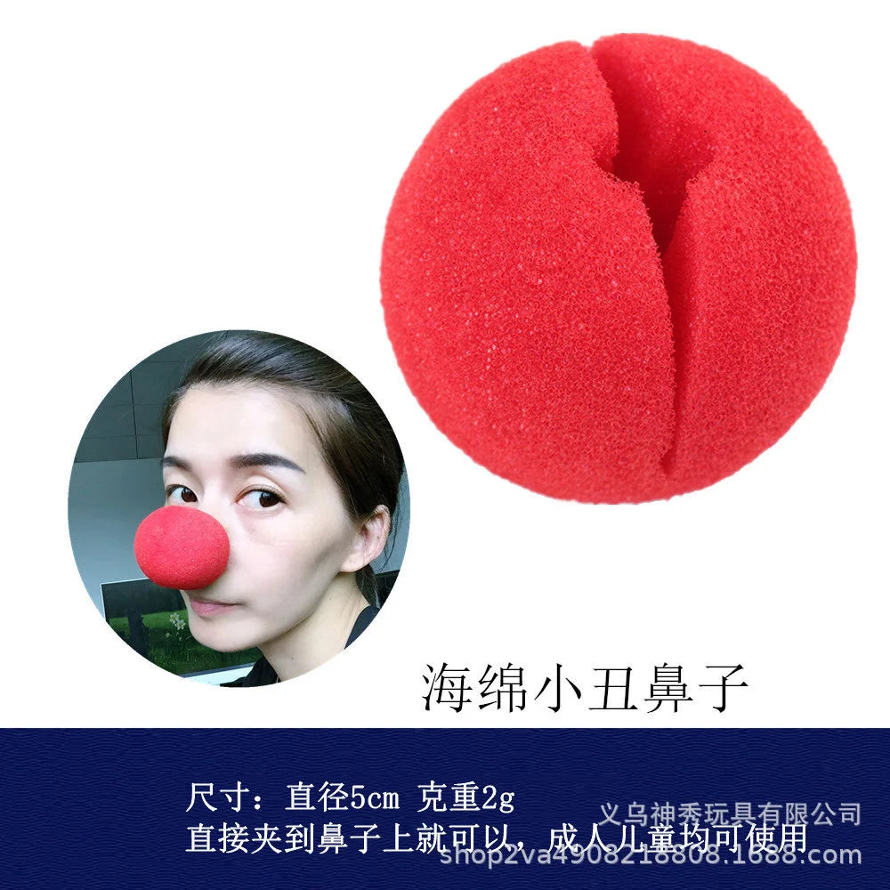 Clown Hat Clown Bow Tie Backpack Clown Oil Color Glasses Clown Wig Clown Mask Clown Shoes - Joker s 13-point Cap