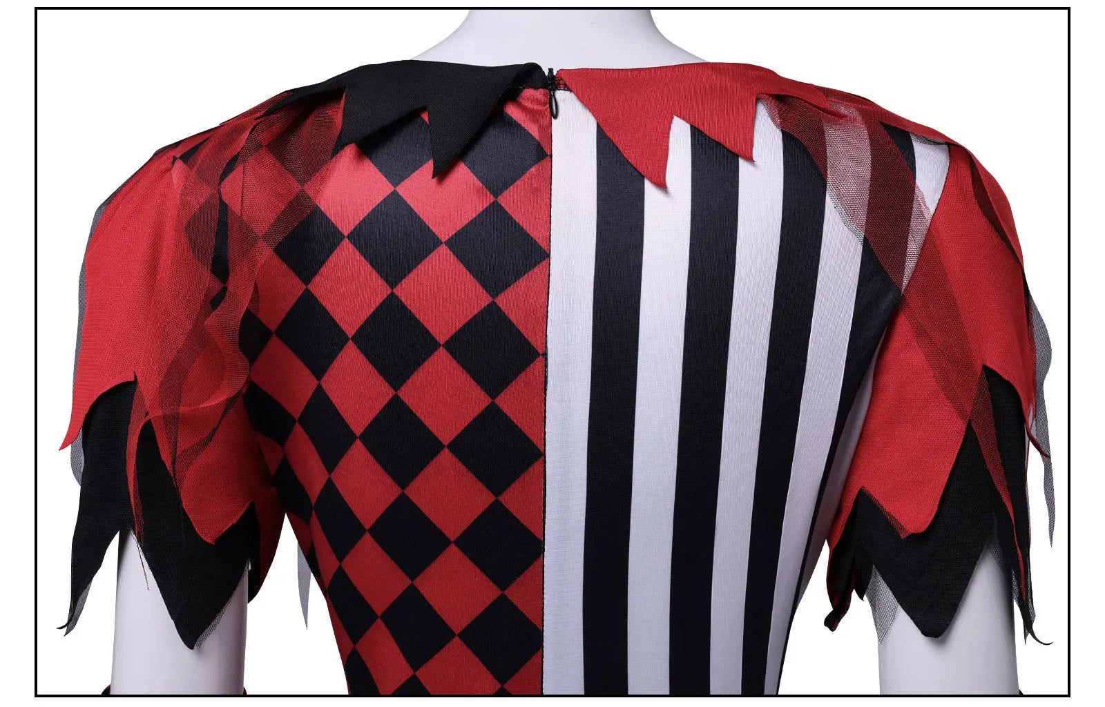 Women's Circus Clown Costume – Halloween Performance Outfit