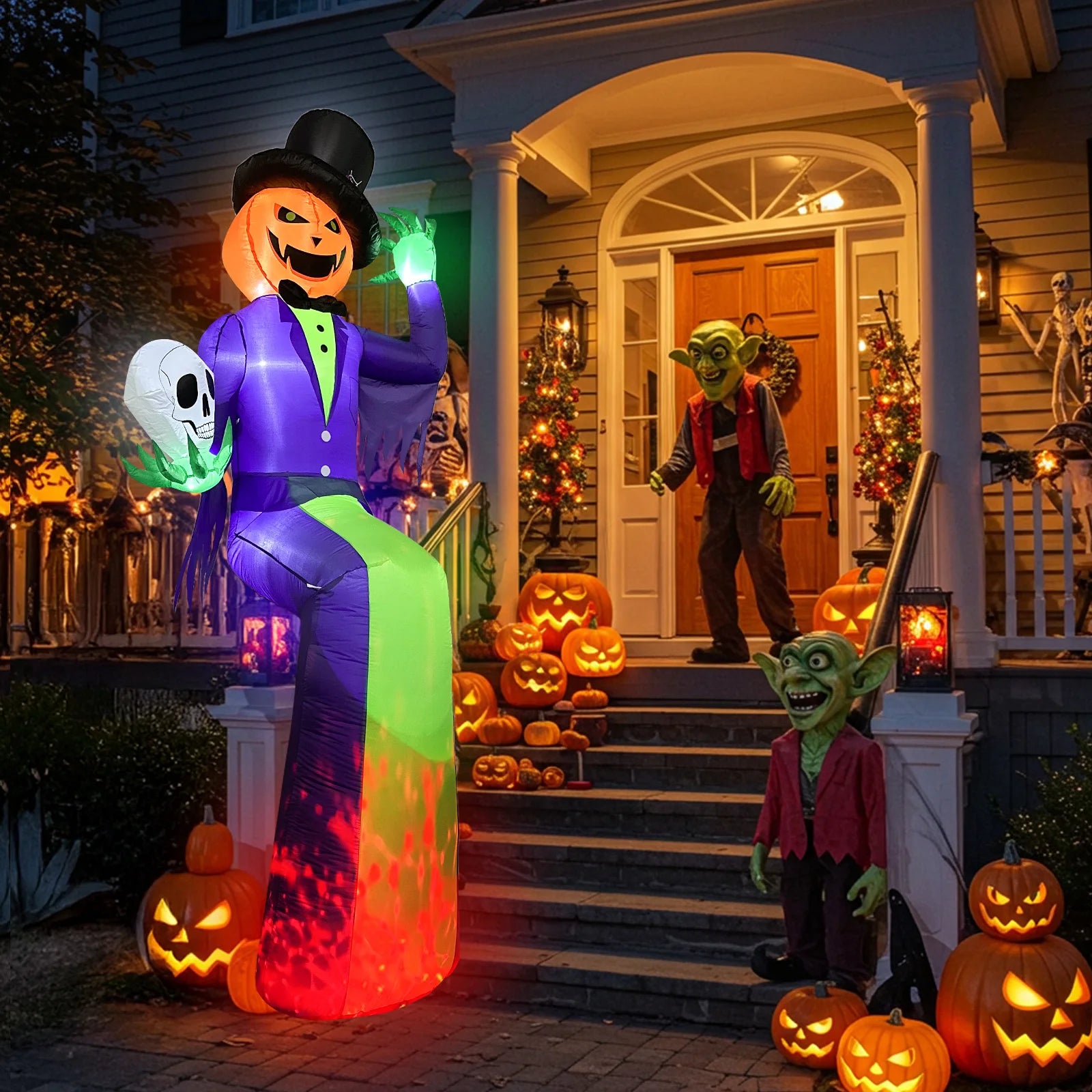 10 Ft Pumpkin Halloween Inflatable - product image 5