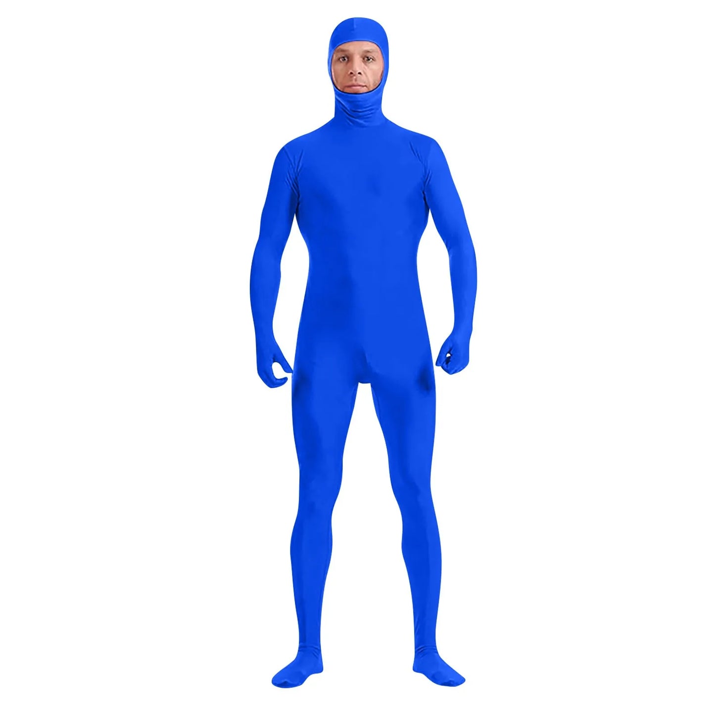 Adult New Full Body Zentai Suit For Men Second Skin Tight Suits Spandex Costume - alternate view 12