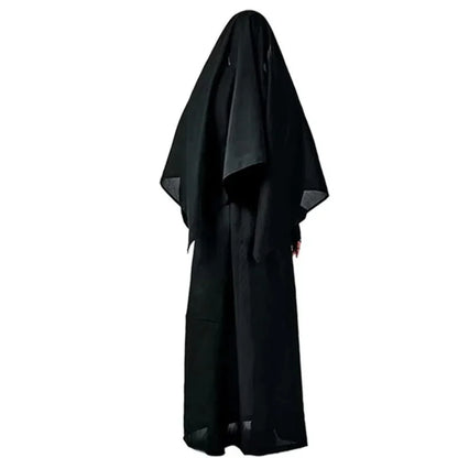 ROLECOS the Nun Costume Horror Films Costume Cross Ghost Halloween Costume the Conjuring - NUN / S