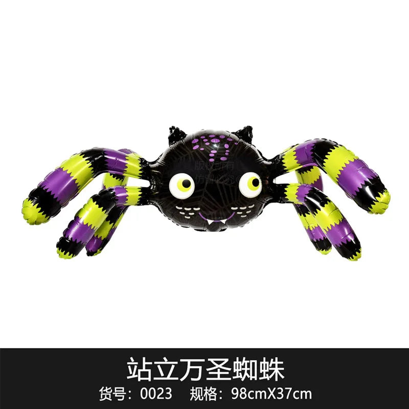 New Halloween Terror Spider Balloon Ghost Festival Party Shopping Mall Event Decoration Home Yard Halloween - product image 7