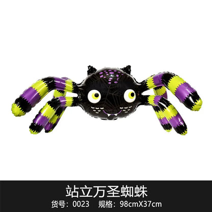 New Halloween Terror Spider Balloon Ghost Festival Party Shopping Mall Event Decoration Home Yard Halloween - product image 7