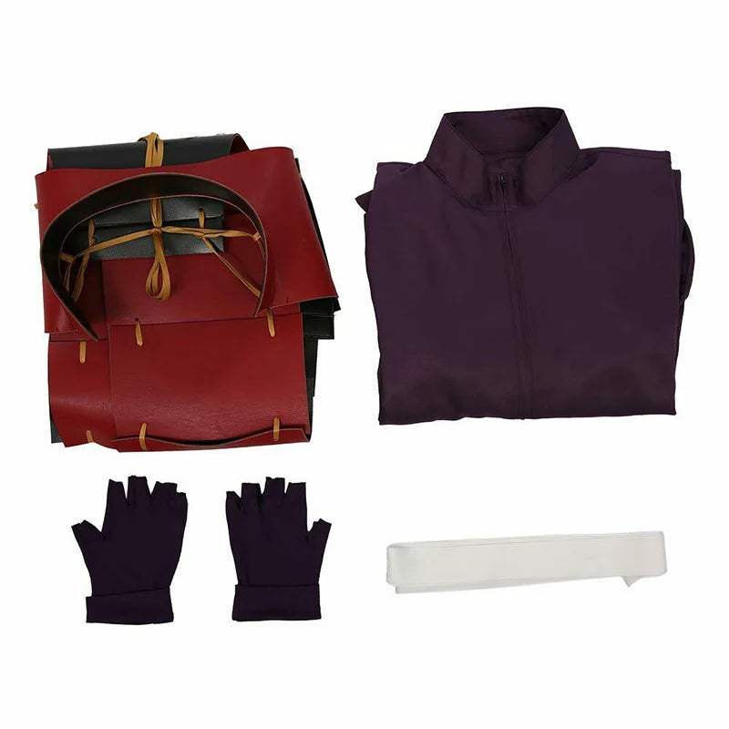 Anime Akatsuki Uchiha Madara Costume Man Armor Lining Pants Suit Halloween Costume - View 6