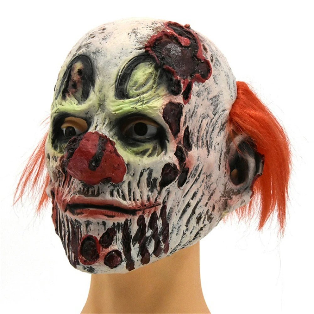 Game Scary Clown Evil Masks Costume Latex Mask Halloween Prop - View 5