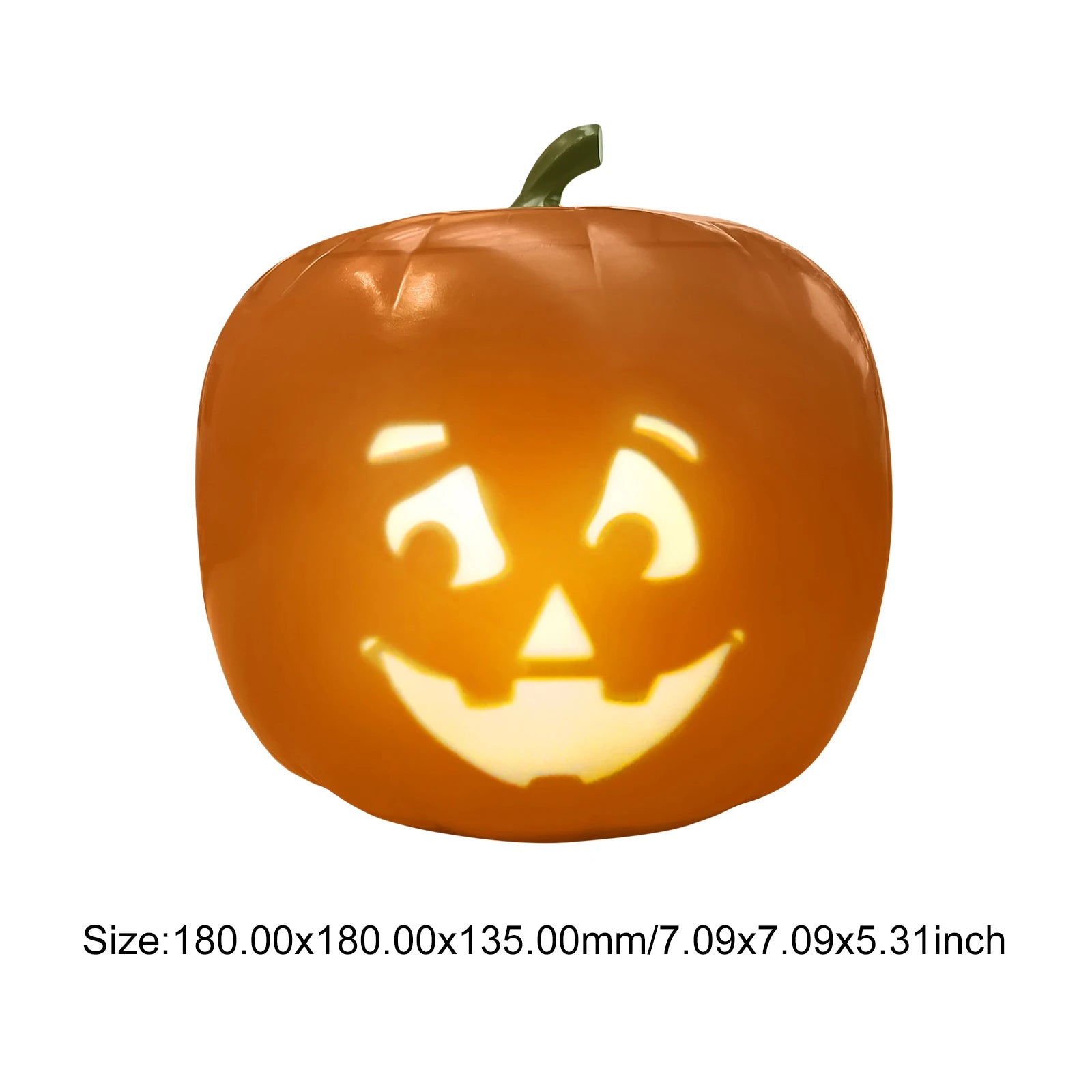 Animated Talking Pumpkin Decoration with Built-In Projector & Speaker