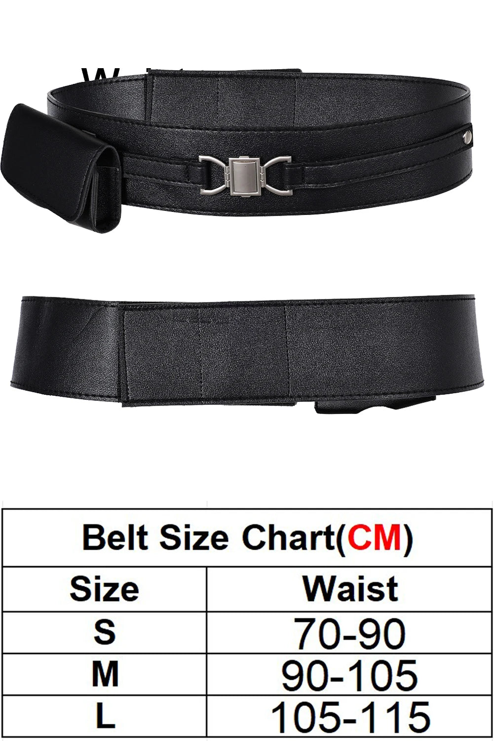 Juedi Knight Anakin Belt Black Brown Movie Space Battle Costume Fantasy Costume - Brown / S