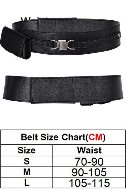 Juedi Knight Anakin Belt Black Brown Movie Space Battle Costume Fantasy Costume - Brown / S