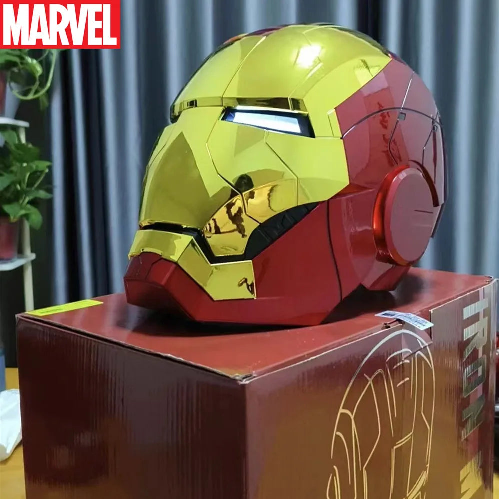 Iron Man Mk5 Helmet Electric Mk50 Cosplay Multi-Piece Opening And Closing Helmet Voice Control Eyes Model - product image 14