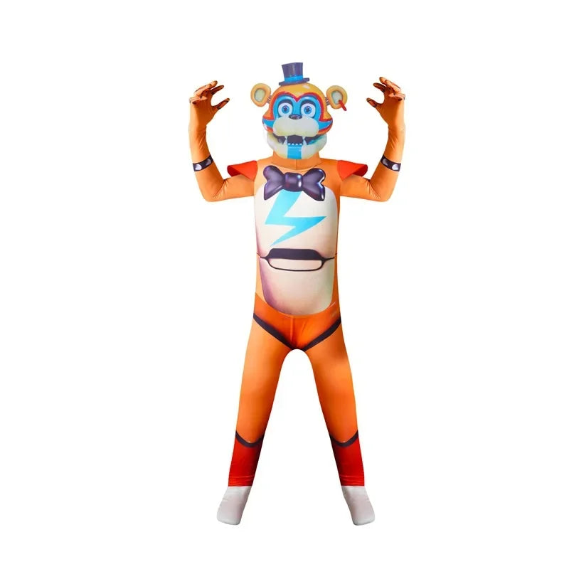 Kids' FNAF-Inspired Halloween Costumes – Freddy & Nightmare Character Designs