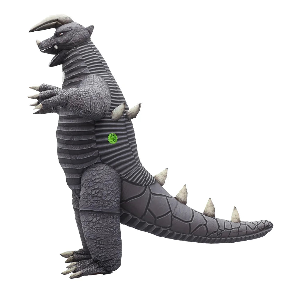 Adult Gray Monster Inflatable Costume – Halloween Party Mascot