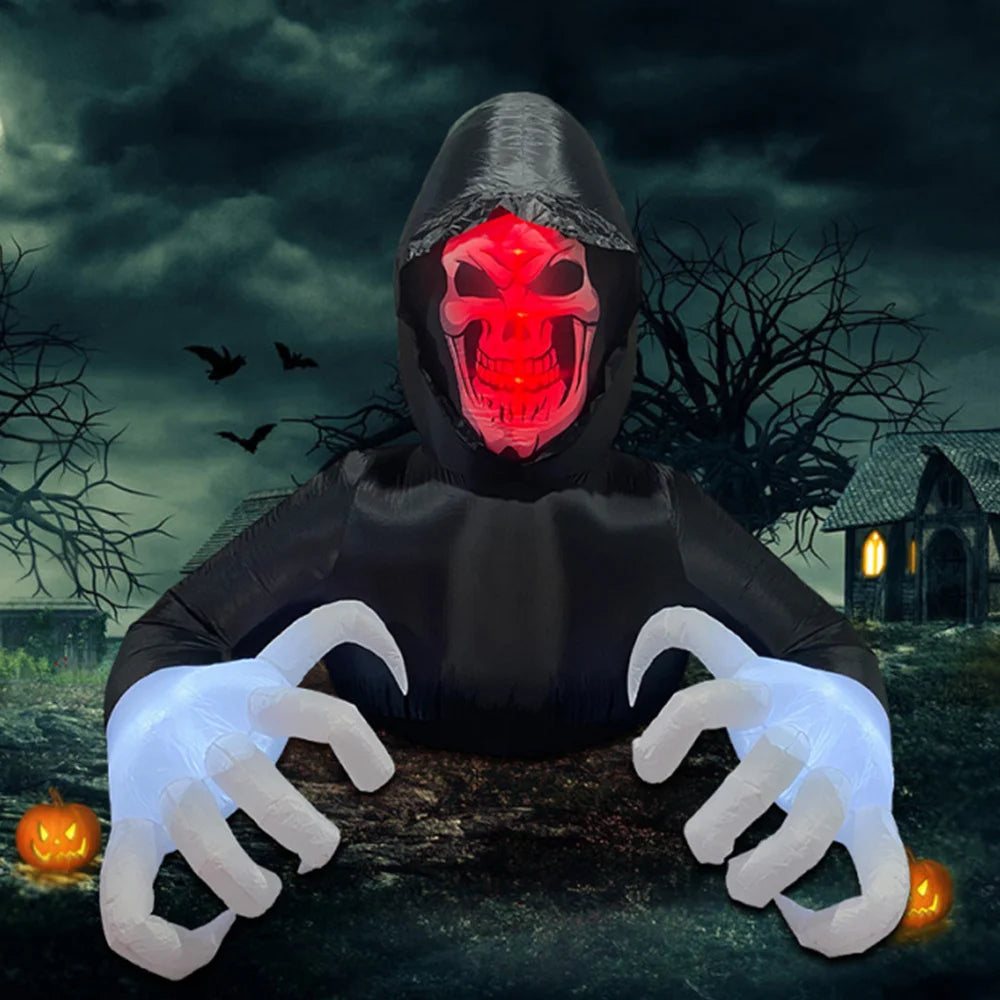 Grim Reaper Light-Up Halloween Inflatable - product image 2