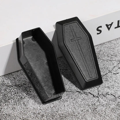 6/12pcs Coffin Halloween Box Prank Ornament Plastic Candy Gift Treat Box Party - product image 5