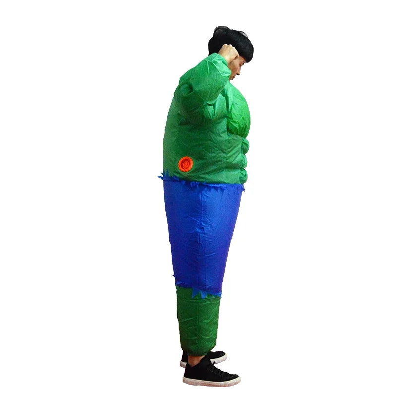 Adult Fatty Hulk Inflatable Costume Anime Suits Mascot Halloween Party Cosplay Costumes for Man Woman Boys - product image 3