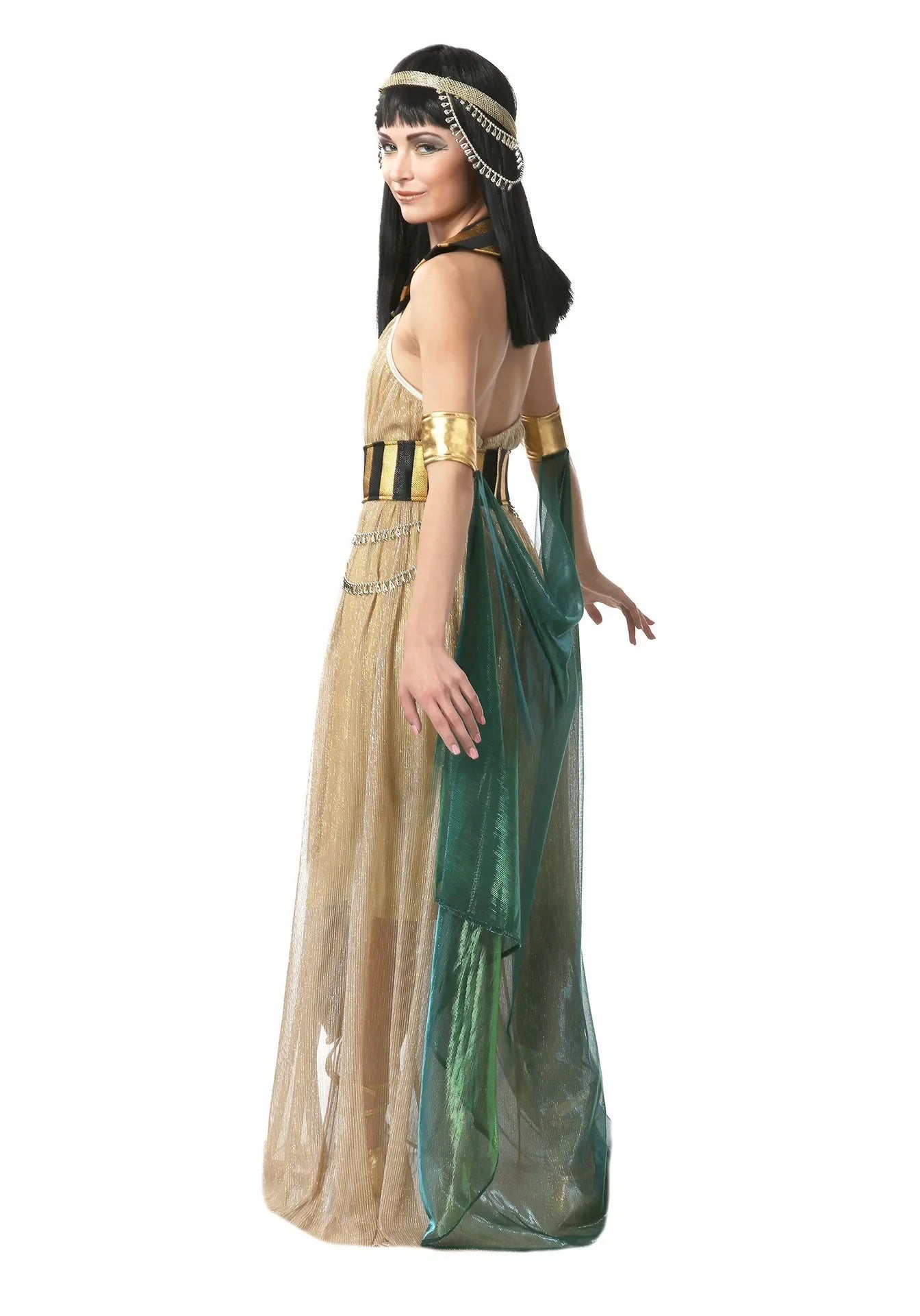 Couples Ancient Egypt Egyptian Pharaoh for Men King Cleopatra Queen Costume - alternate view 3