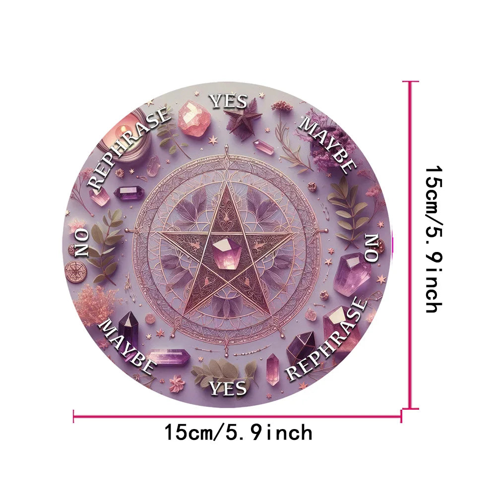 Crystal & Star Astrology Pendulum Divination Mat