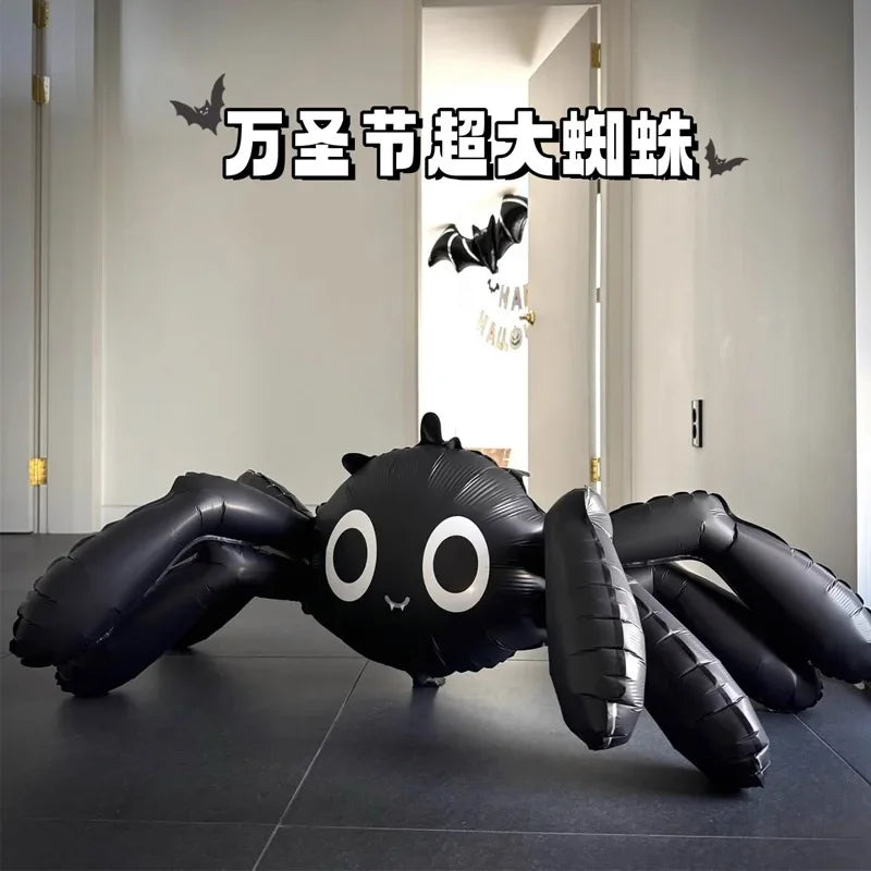 Halloween 3D Black Spider Balloon Ghost Festival Party Decorations Trick Toy Balloon Halloween Party Supplies - product image 4