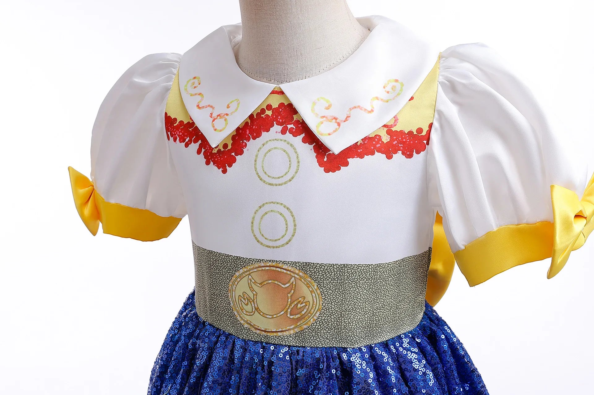Girls Movie Jessie-Inspired Dress Cowgirl Costume Costume Kids Fancy Outfit Clothes