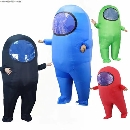 Halloween Astronaut Inflatable Costumes Cosplay Props Werewolf Kill Inflatable Doll Costumes Small People - product image 1