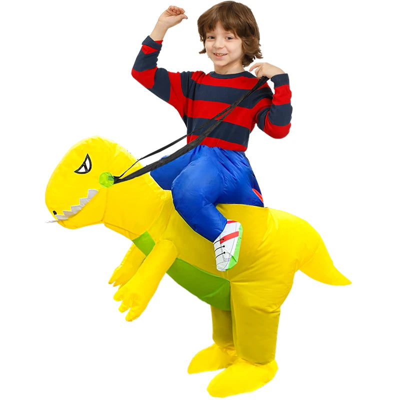 Kids Child Dinosaur Unicorn Inflatable Costume Cute Funny Clothing For Boys Girls Halloween Christmas - product image 19